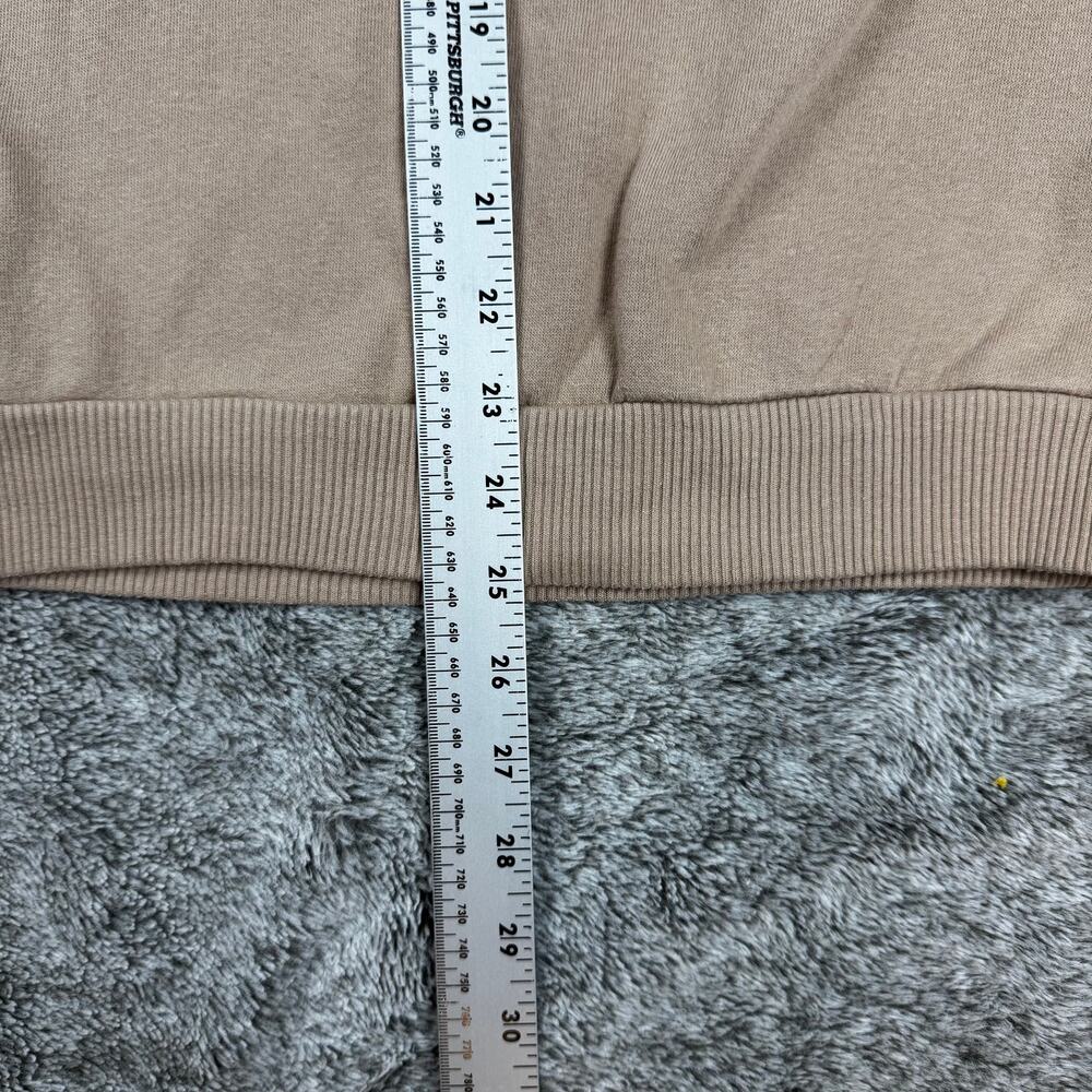 Hollister Crewneck Sweatshirt Women's XL Beige - Picture 5 of 6